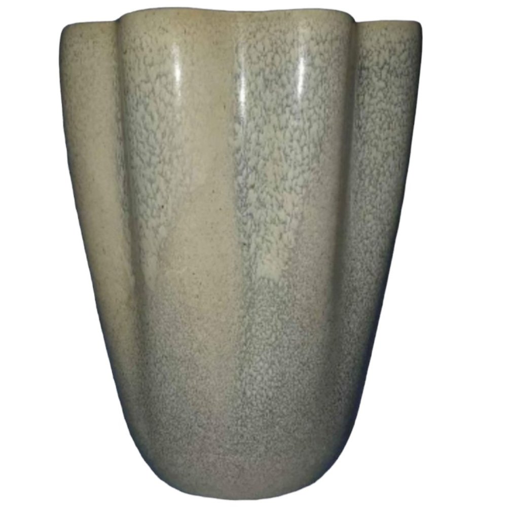 Vintage Royal Hickman Royal Haeger Pleated Ruffle Pottery Vase